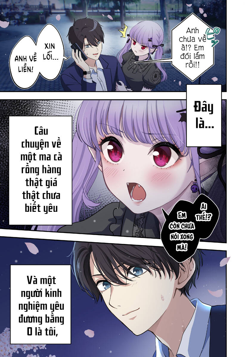 tình yêu vampire nặng tựa địa lôi chapter 1: lời cầu hôn khi lần đầu gặp mặt - Trang 1